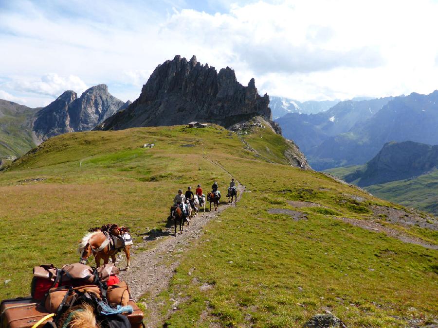 Voyage  cheval Hautes-Alpes  photo 5