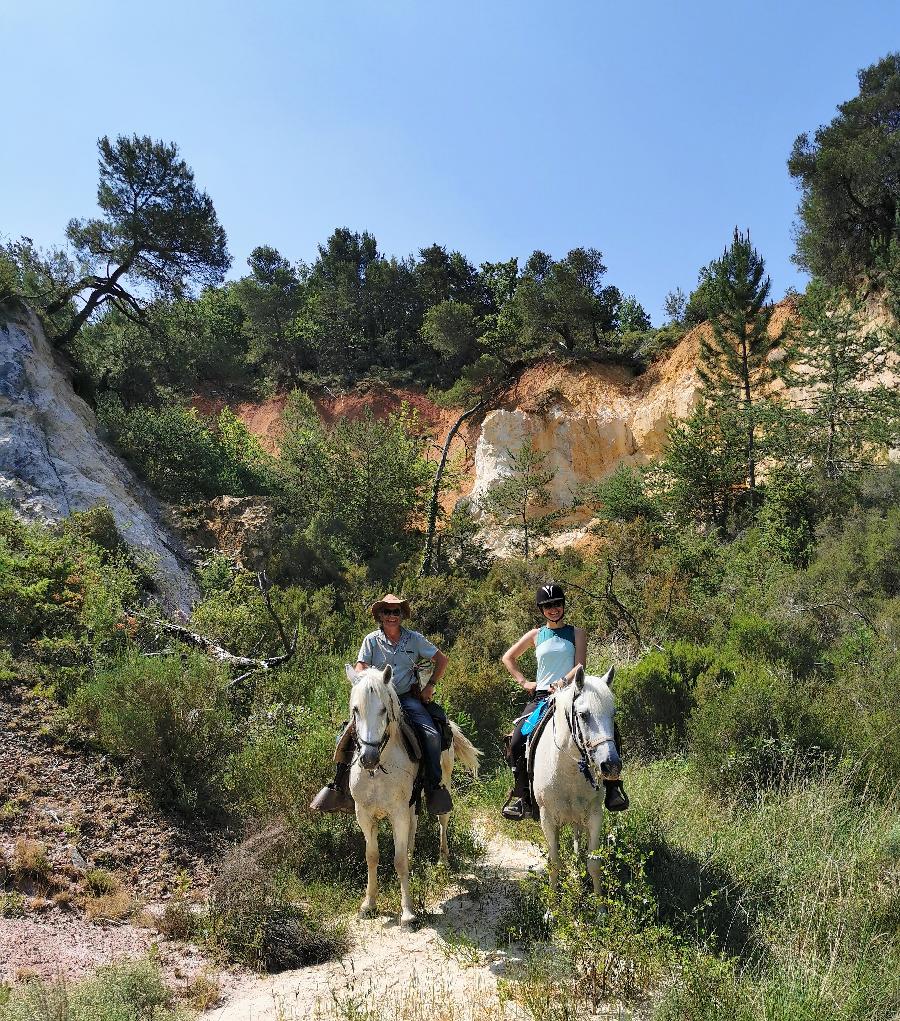 Sjour questre Vaucluse Luberon photo 2