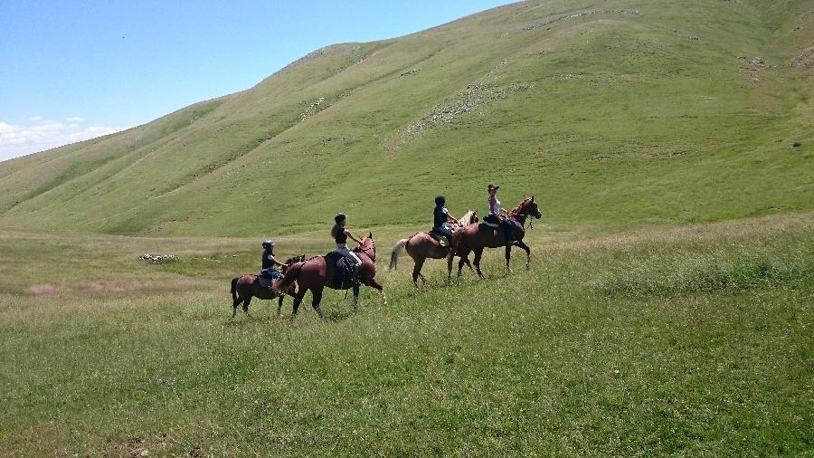 Balade  cheval Alpes de Haute-Provence 