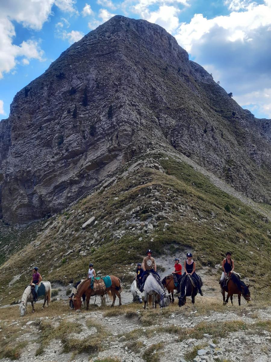 Randonne questre Hautes-Alpes Pays du Buch photo 2