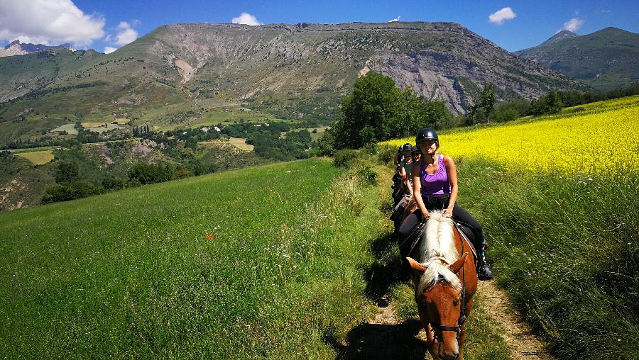 rando Randonne questre Hautes-Alpes