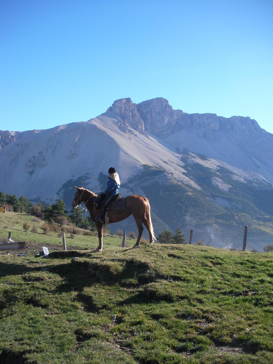 Sjour questre Hautes-Alpes Pays du Buch photo 2