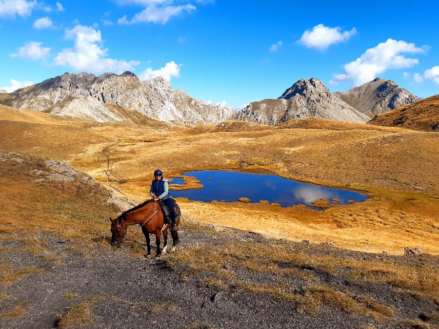 Sjour questre Hautes-Alpes Pays du Buch photo 3