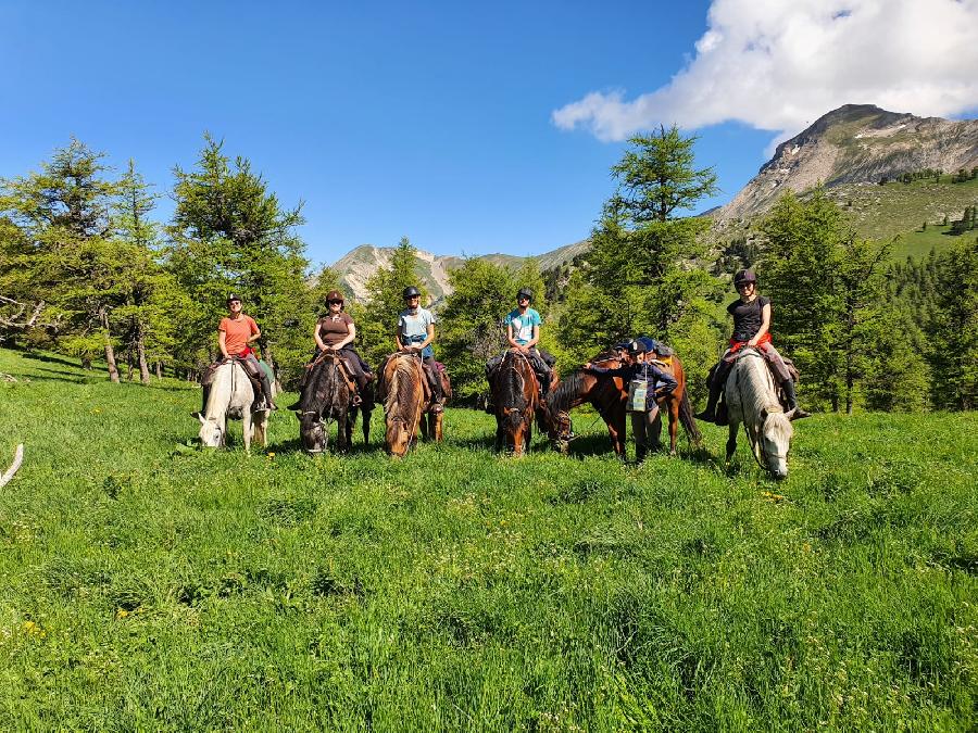 rando Randonnée équestre Hautes-Alpes
