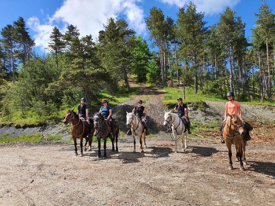 Sjour questre Hautes-Alpes Pays du Buch photo 6