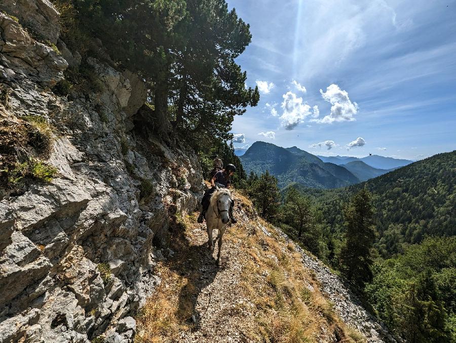 Sjour questre Hautes-Alpes Pays du Buch photo 4