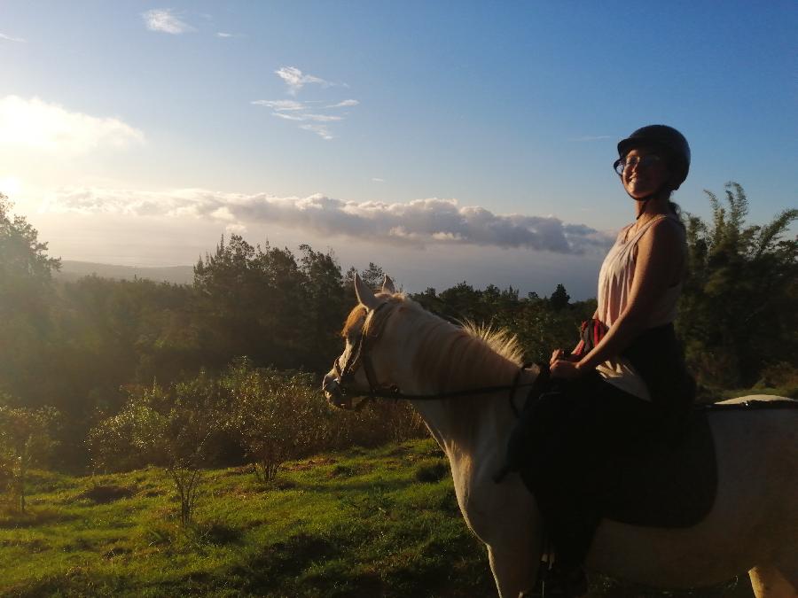 rando Balade  cheval LA RUNION