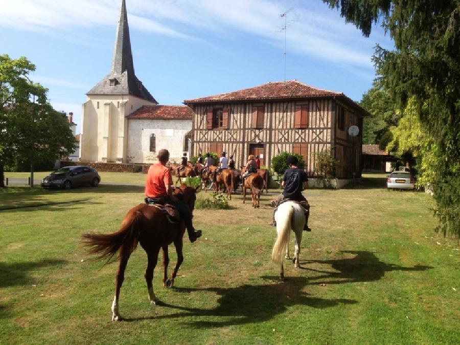 Randonne questre Landes 