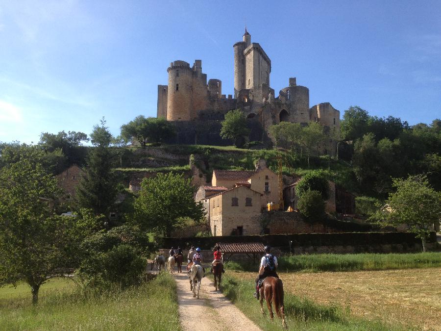 Voyage  cheval Lot-et-Garonne Prigord photo 2