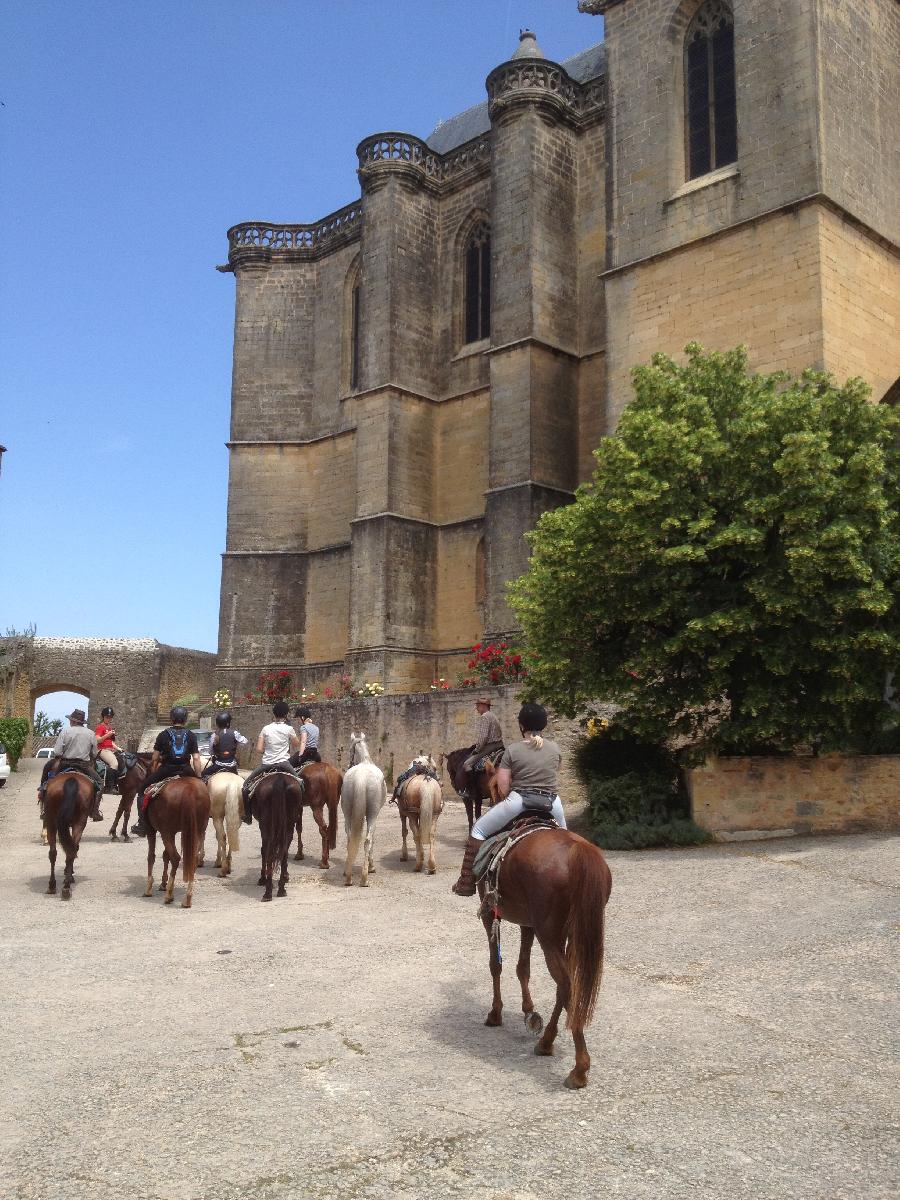 Randonne questre Lot-et-Garonne Prigord photo 5