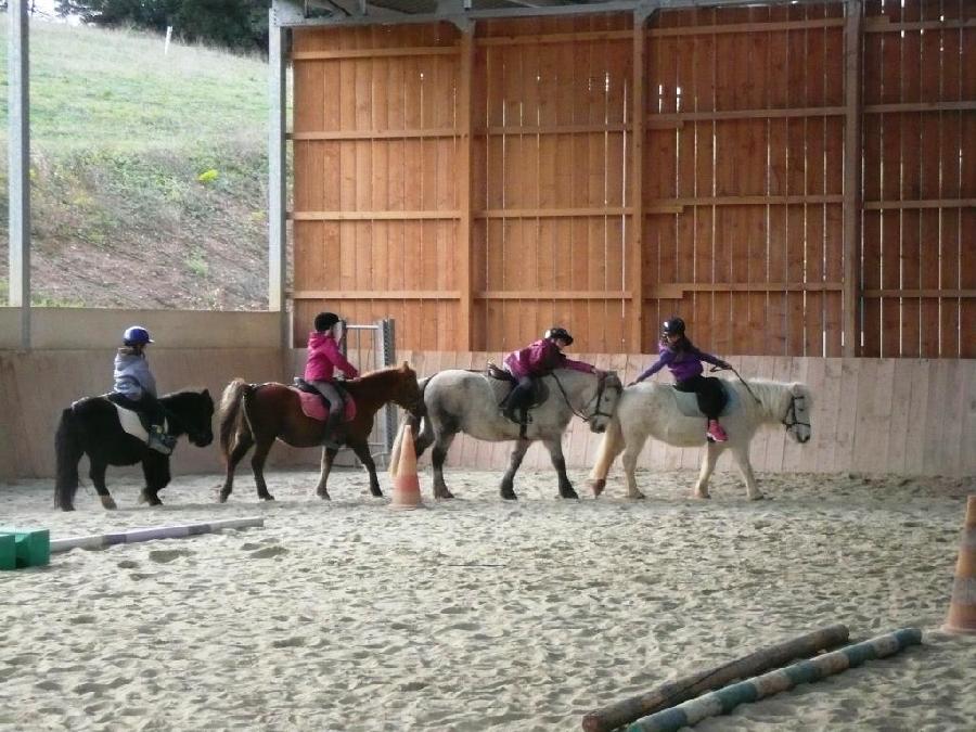 stage Initiation à l'équitation Aude