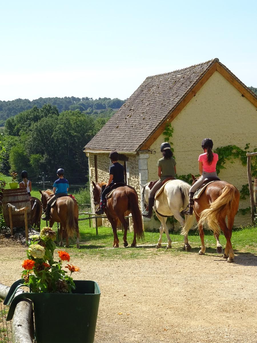 stage Equitation de pleine nature Dordogne