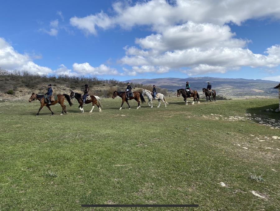 stage Equitation de pleine nature Alpes de Haute-Provence