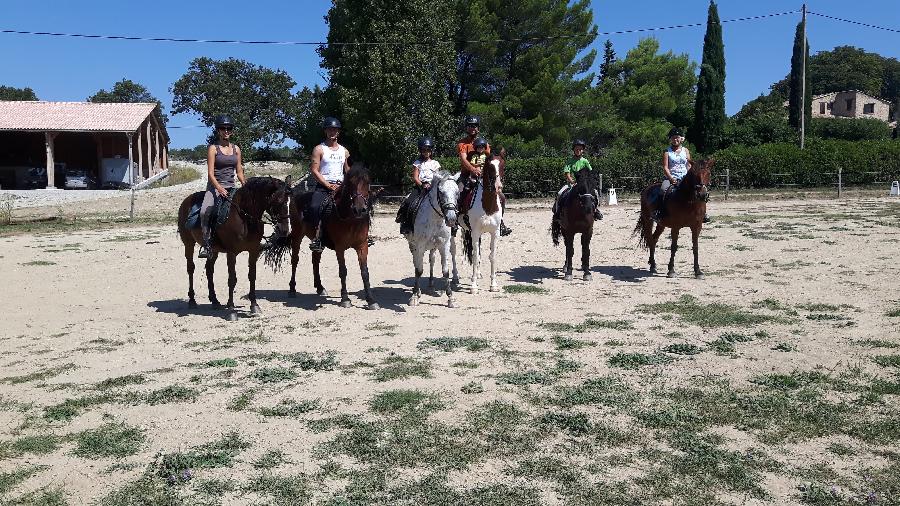 Balade  cheval Alpes de Haute-Provence Provence photo 2