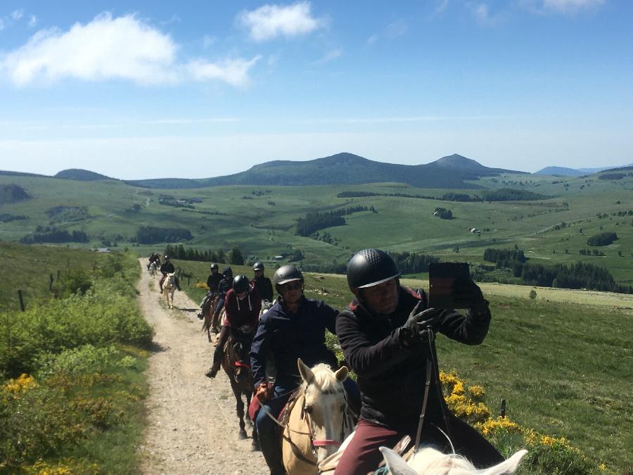 rando Randonne questre Haute-Loire