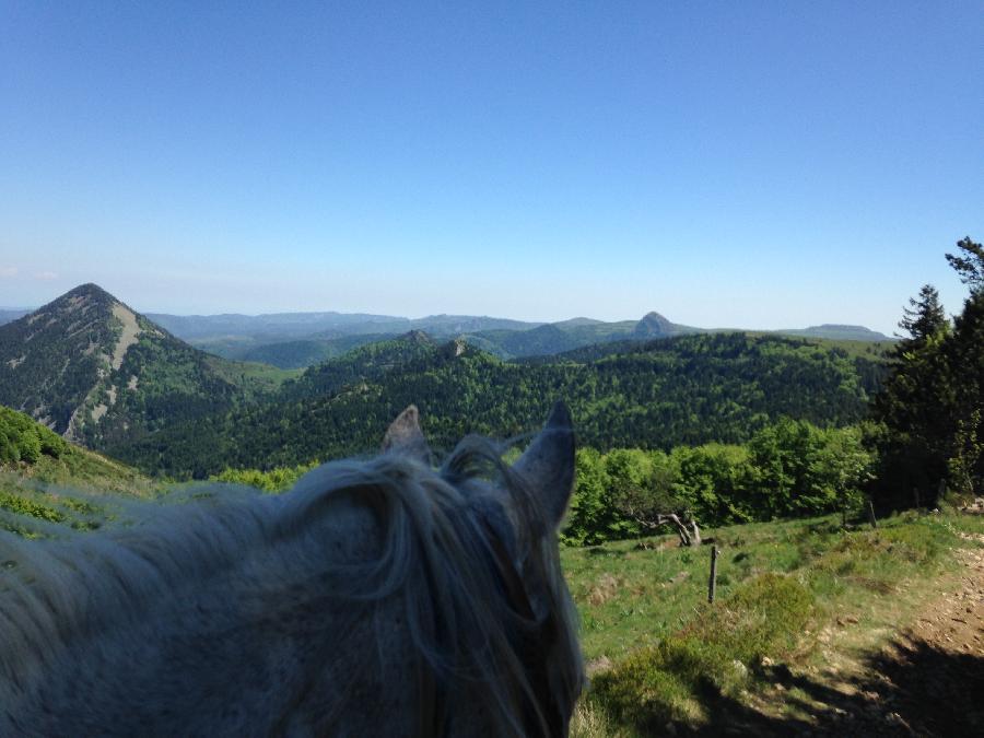 Randonne questre Haute-Loire PNR des Monts d'Ardche photo 6