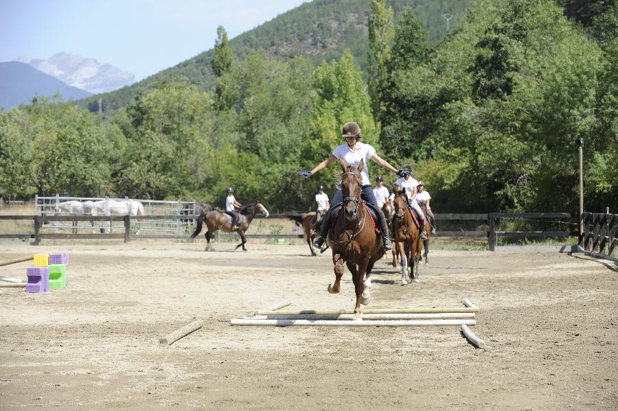 Voyage  cheval ESPAGNE Pyrnes espagnoles