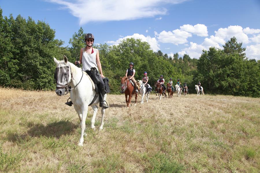 stage Equitation de pleine nature Hautes-Alpes