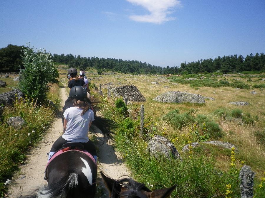 stage Equitation de pleine nature Lozre