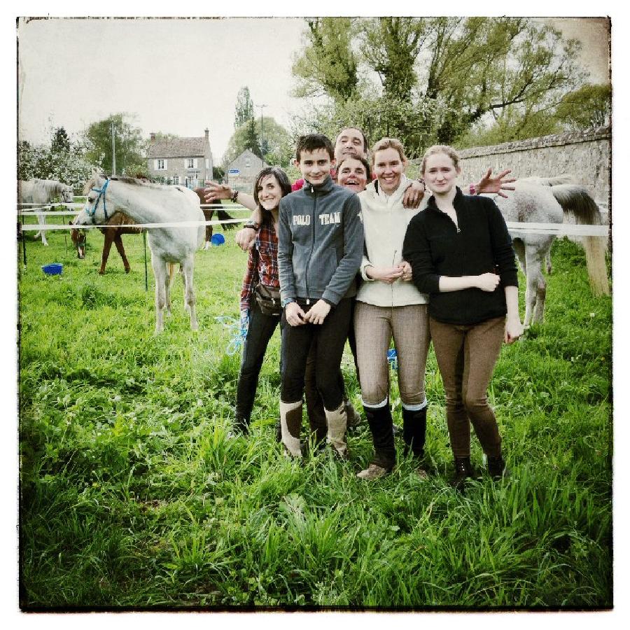 Balade  cheval Yvelines Fort de Rambouillet photo 3